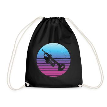 Trompettistes Trompettistes Trompettistes Femmes - Sac de sport léger - noir - Devant