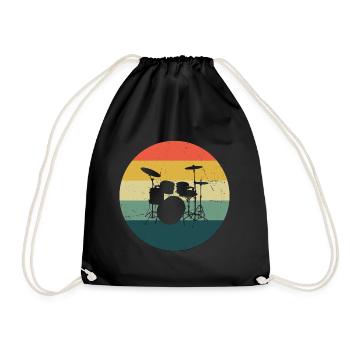 Batteur Hommes Batteur Batteur - Sac de sport léger - noir - Devant
