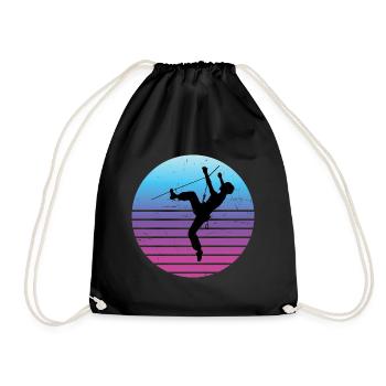 Climbing Damen Klettern Climber Boulder - Turnbeutel - Schwarz - Vorne