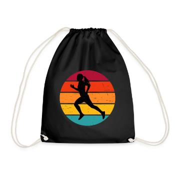 Course Jogging Course Jogging Fitness Cross Country - Sac de sport léger - noir - Devant
