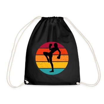 Kickboxing Hommes Kickboxing Boxe Kickboxing Kickboxing - Sac de sport léger - noir - Devant