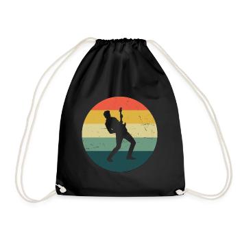 Guitare Femme Guitare Électrique Guitare Homme électronique gu - Sac de sport léger - noir - Devant