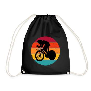 Cycliste sur route Hommes Vélo de route Vélo de route - Sac de sport léger - noir - Devant