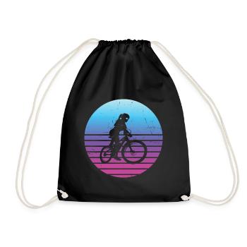 Femmes Cyclisme VTT VTT - Sac de sport léger - noir - Devant