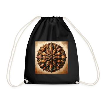 Cocoa Ritual The Magic of the Cocoa Stick - Drawstring Bag - black - Front