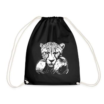 Guépard Boxer Arts Martiaux MMA - Sac de sport léger - noir - Devant