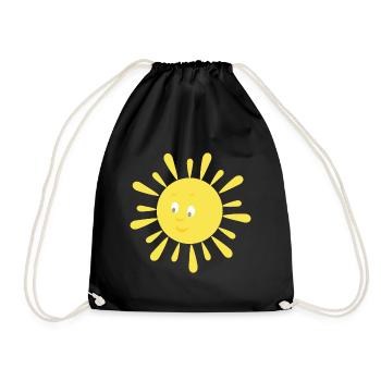 ensoleillement - Sac de sport léger - noir - Devant