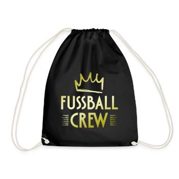 Équipe de football - Sac de sport léger - noir - Devant