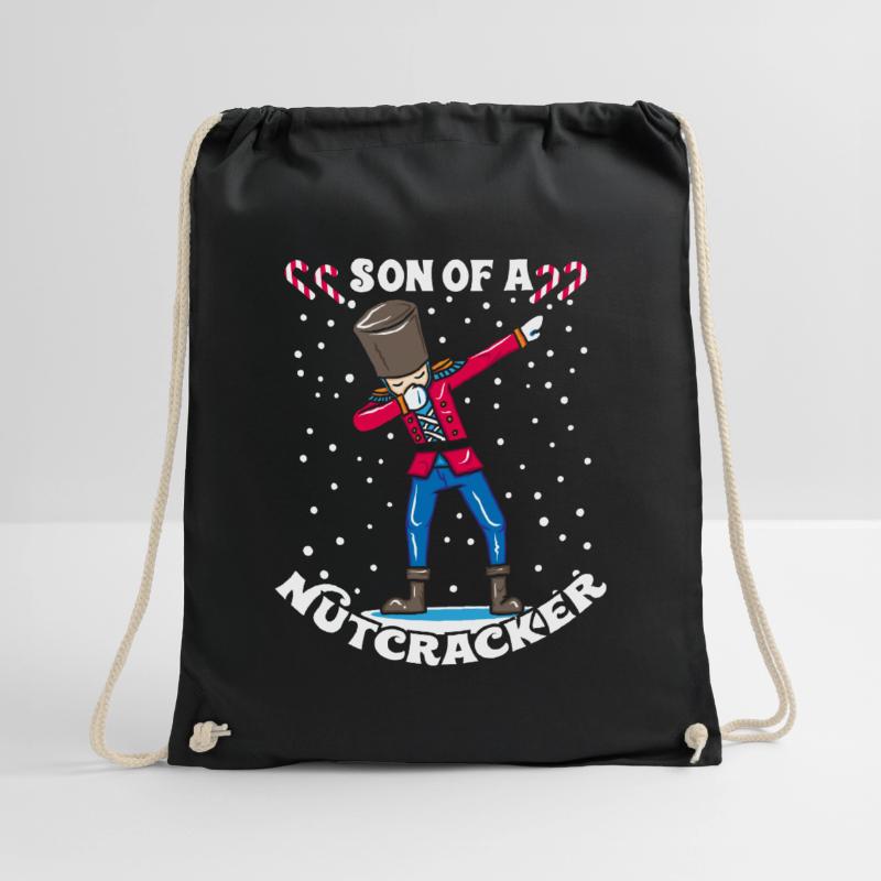 Dabbing Nutcracker Christmas gift DAB Drawstring Bag