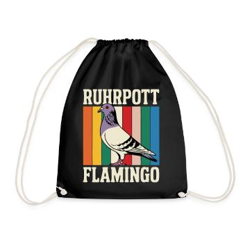 Rhénanie-du-Nord-Westphalie Rhénanie-du-Nord-Westphalie Rhénanie-du-Nord-Westphalie Allemagne Ruhrpott - Sac de sport léger - noir - Devant