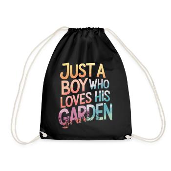 Jardinier Plantes de jardin Jardinage - Sac de sport léger - noir - Devant