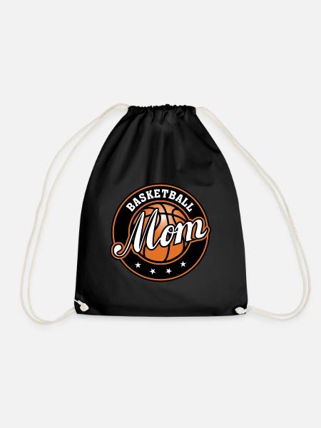 Basketball Mom - Turnbeutel - Schwarz