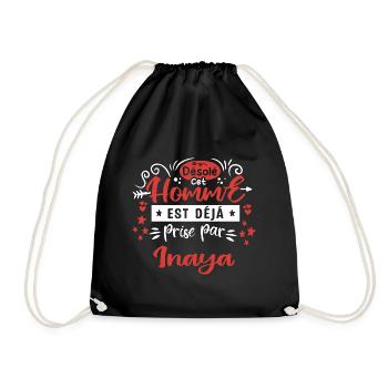 Cadeau Homme déja pris par Inaya - Sac de sport léger - noir - Devant