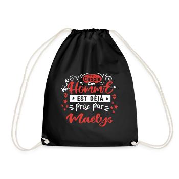 Cadeau Homme déja pris par Maelys - Sac de sport léger - noir - Devant