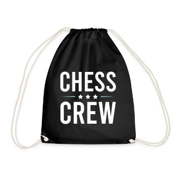 Chess Crew - Turnbeutel - Schwarz - Vorne