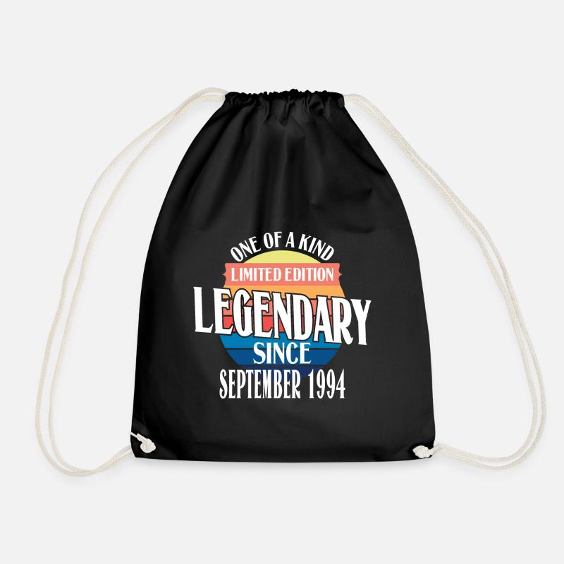 Limited Edition Legendär seit September 1994 - Turnbeutel - Schwarz