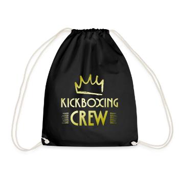 Équipe de kickboxing - Sac de sport léger - noir - Devant