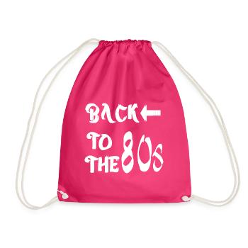 RETOUR À LA TENUE DES ANNÉES 80 - Sac de sport léger - fuchsia - Devant
