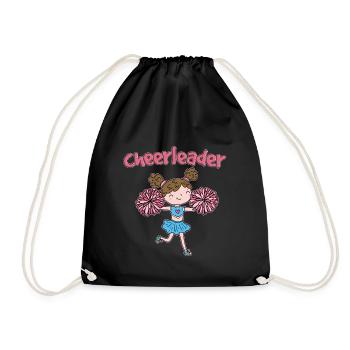 pom-pom girl - Sac de sport léger - noir - Devant