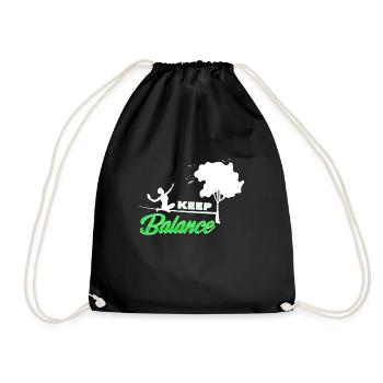 Équilibre - Sac de sport léger - noir - Devant