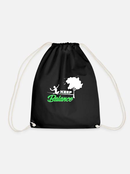 Balance - Turnbeutel - Schwarz