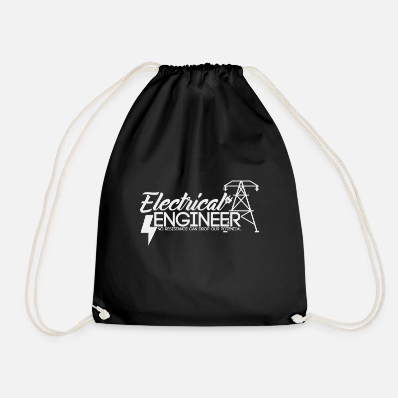Elektroingenieur - Turnbeutel - Schwarz