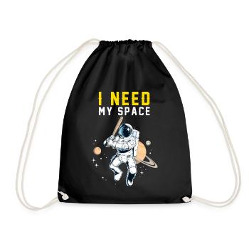 Baseball TShirt I Need My Space Softball Tee Shirt - Sac de sport léger - noir - Devant