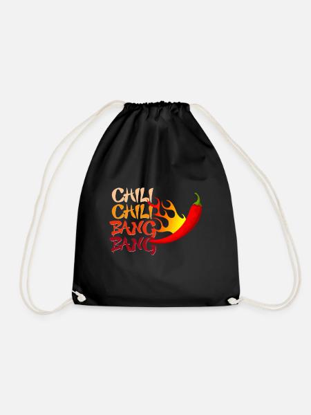Chili - Turnbeutel - Schwarz