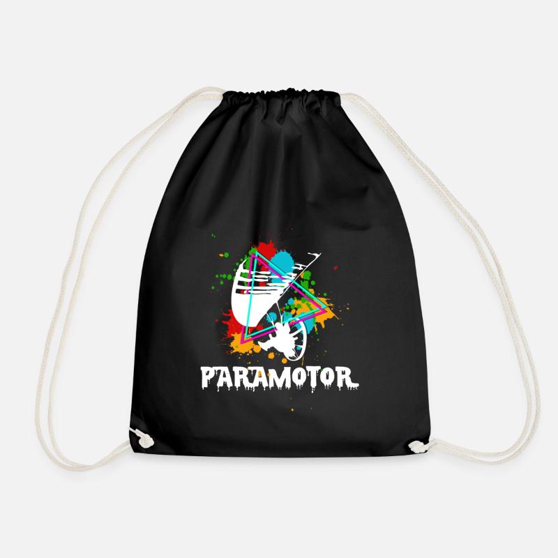 Paramotor - Turnbeutel - Schwarz