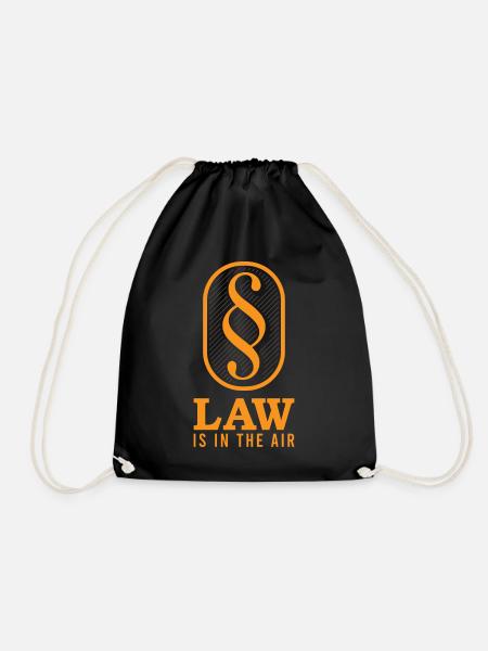 Law Is In The Air - Turnbeutel - Schwarz