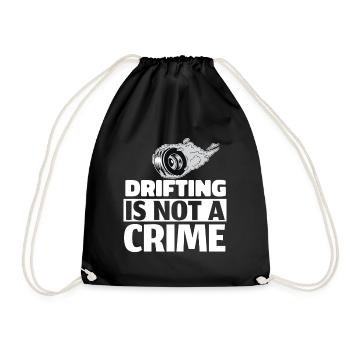 Driften - Turnbeutel - Schwarz - Vorne