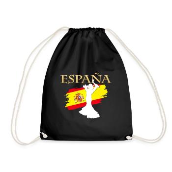 Espagne - Sac de sport léger - noir - Devant
