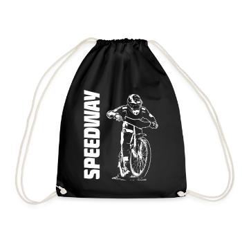 Speedway - Motorcycle Speedway - Turnbeutel - Schwarz - Vorne