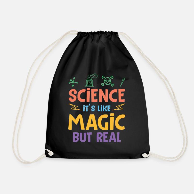Science science magique - Sac de sport léger - noir
