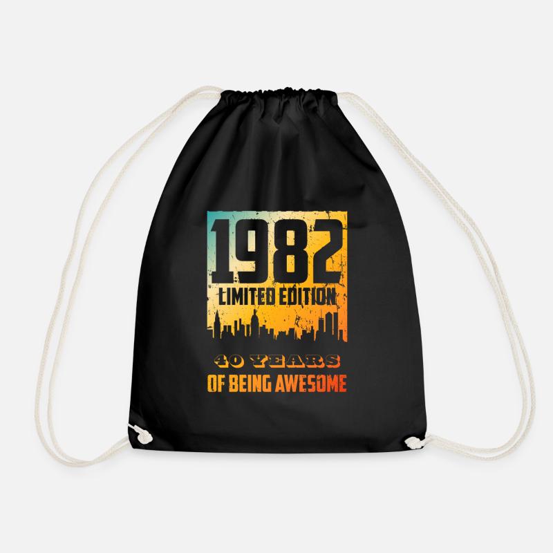 1982 Limited Edition - 40 years of being awesome - Turnbeutel - Schwarz