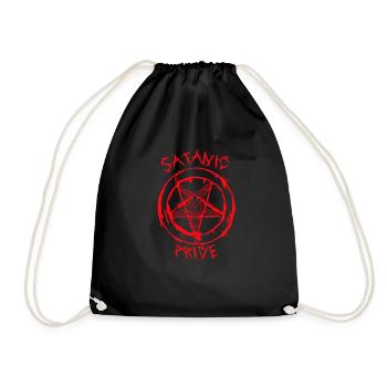 Orgueil satanique I Pentagramme - Sac de sport léger - noir - Devant