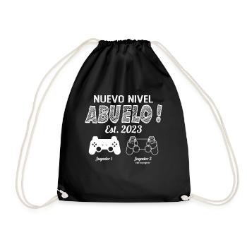 Annonce Grossesse Encore Papy 2023 Cadeau - Sac de sport léger - noir - Devant