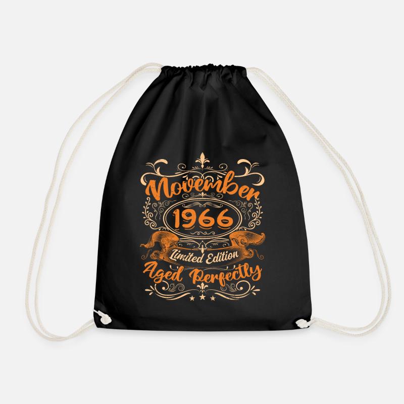 November 1966 Limited Edition - Drawstring Bag - black