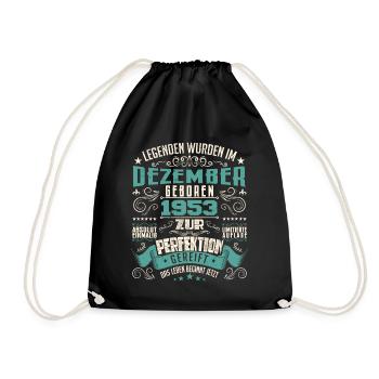 Legenden werden geboren im Dezember 1953 - Sac de sport léger - noir - Devant