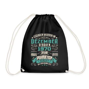 Legenden werden geboren im Dezember 1970 - Sac de sport léger - noir - Devant