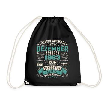 Legenden werden geboren im Dezember 1963 - Sac de sport léger - noir - Devant
