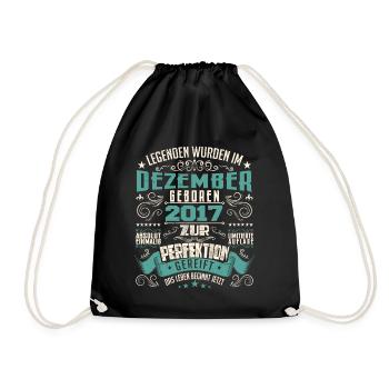 Legenden werden geboren im Dezember 2017 - Sac de sport léger - noir - Devant