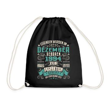 Legenden werden geboren im Dezember 1994 - Sac de sport léger - noir - Devant
