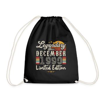 Legendary since December 1990 Limited Edition - Drawstring Bag - black - Front