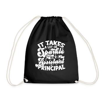 Cadeau du chef d’établissement adjoint du chef d’établissement - Sac de sport léger - noir - Devant