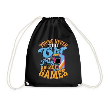 Retro Gamer Jeux vidéo Arcade Gaming Pinball Spike - Sac de sport léger - noir - Devant