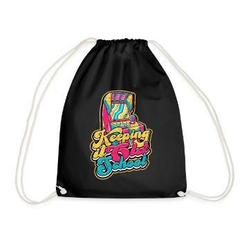 Retro Gamer Jeux vidéo Arcade Gaming Pinball Spike - Sac de sport léger - noir - Devant