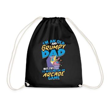 Retro Gamer Jeux vidéo Arcade Gaming Pinball Spike - Sac de sport léger - noir - Devant