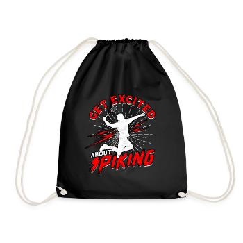 Soyez enthousiasmé par Spike Sport Badminton - Sac de sport léger - noir - Devant