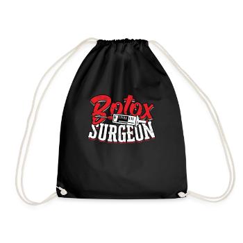 Agents de comblement de chirurgie des lèvres Injecteur de Botox - Sac de sport léger - noir - Devant